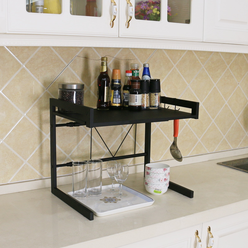 Multifunctional kitchen rack dish rack condiment rack storage rack