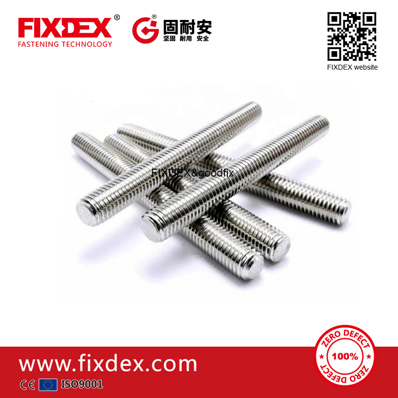 Galvanized DIN975 fully threaded rods