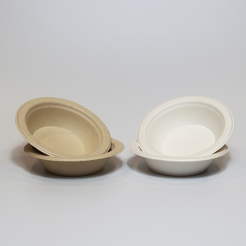 Disposable degradable bagasse sugarcane 16oz paper bowl