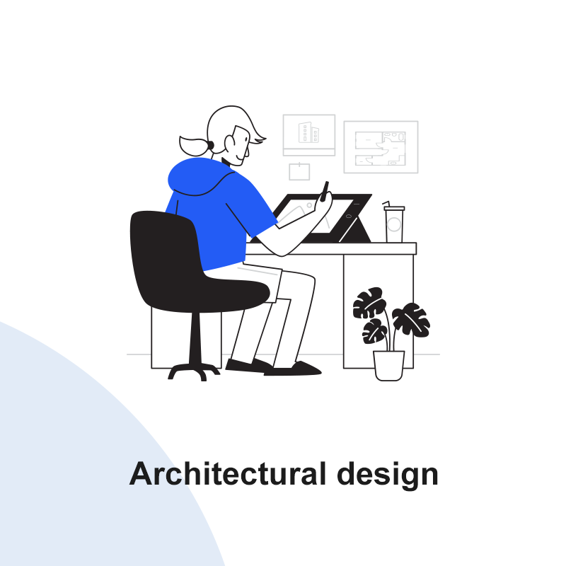 BuildMost Architecture Planning and Schematic Design (Floor Plan, Elevation, Section, Renderings)