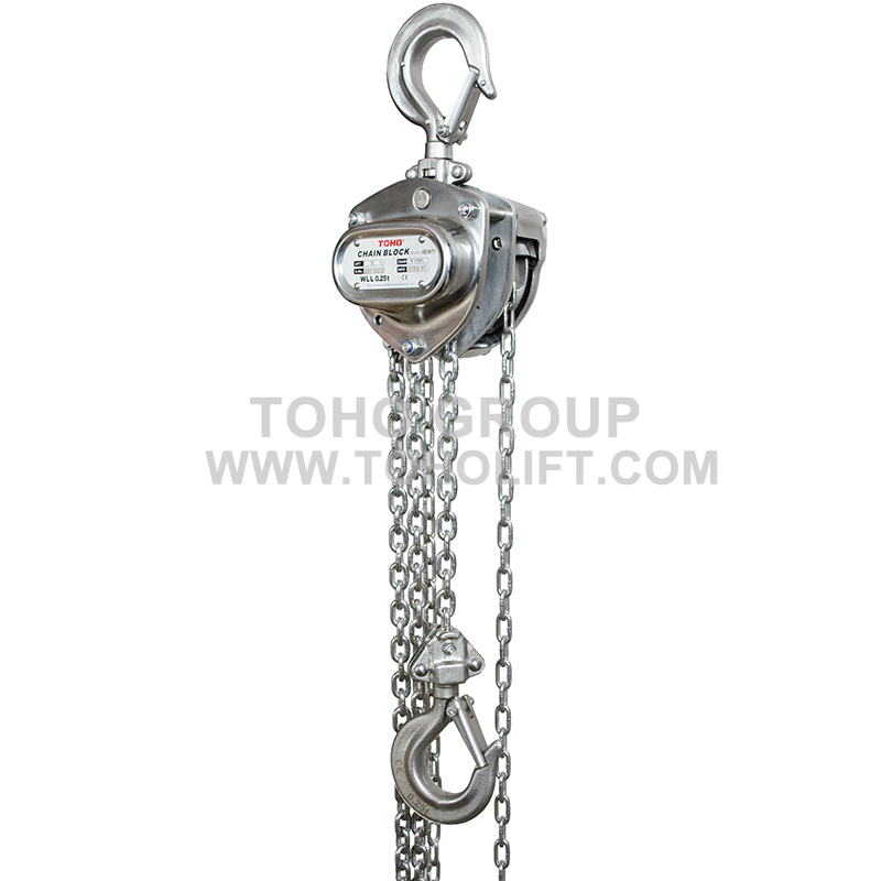 Stainless steel chain hoist