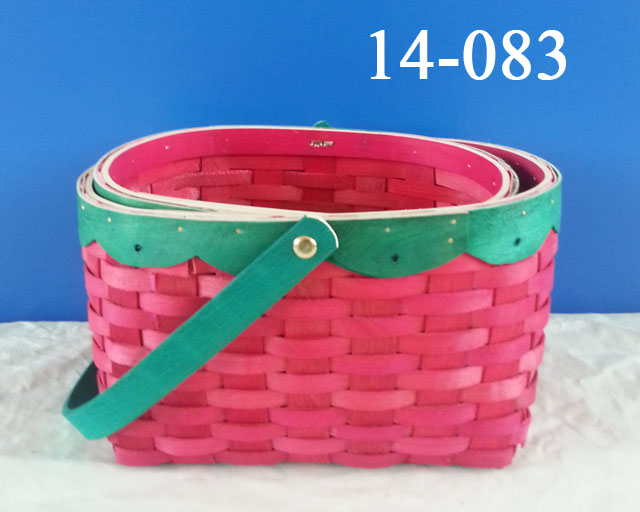 Christmas gift basket flower basket