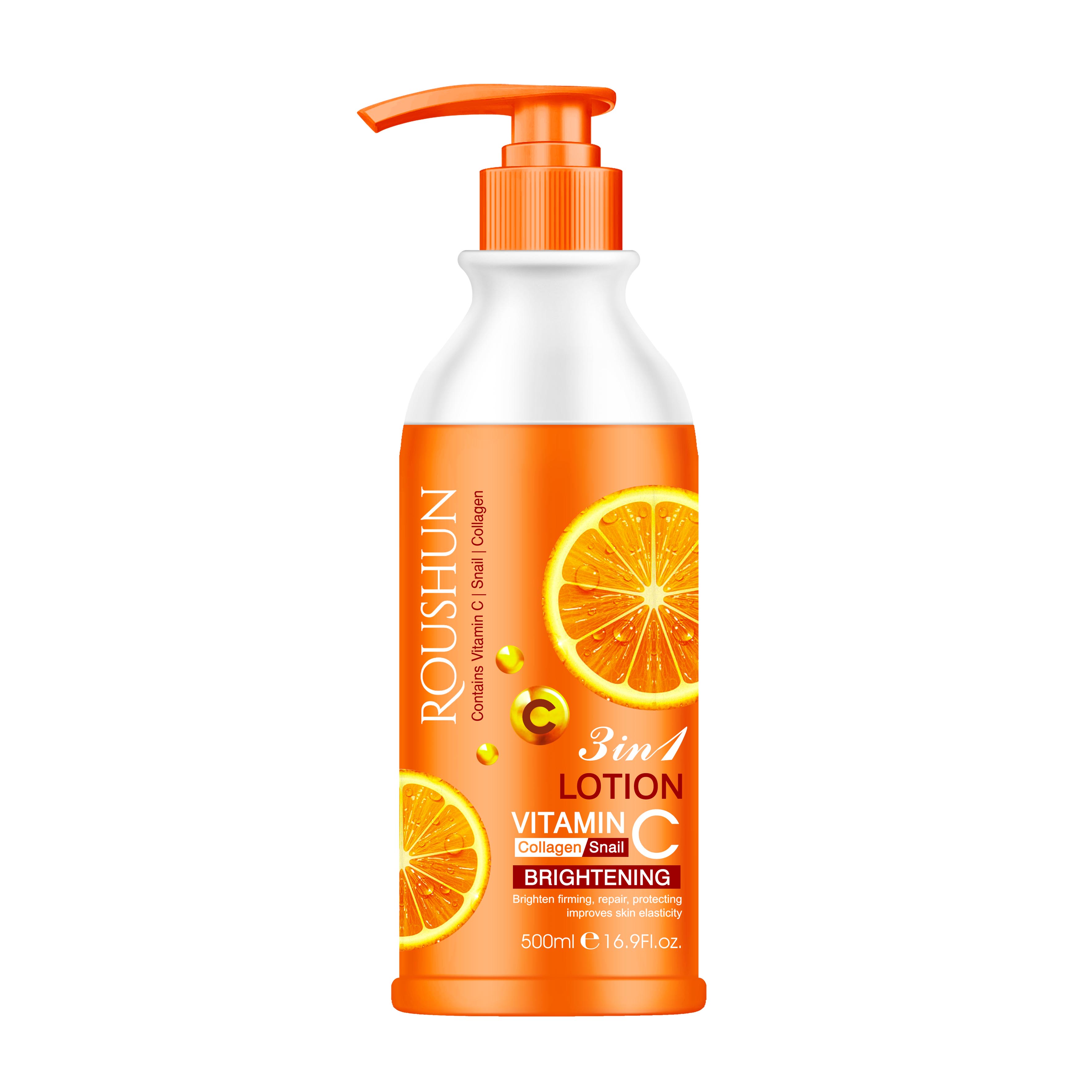 ROUSHUN VC+Collagen+Snail Liquid 3-in-1 Body Lotion RS-30504