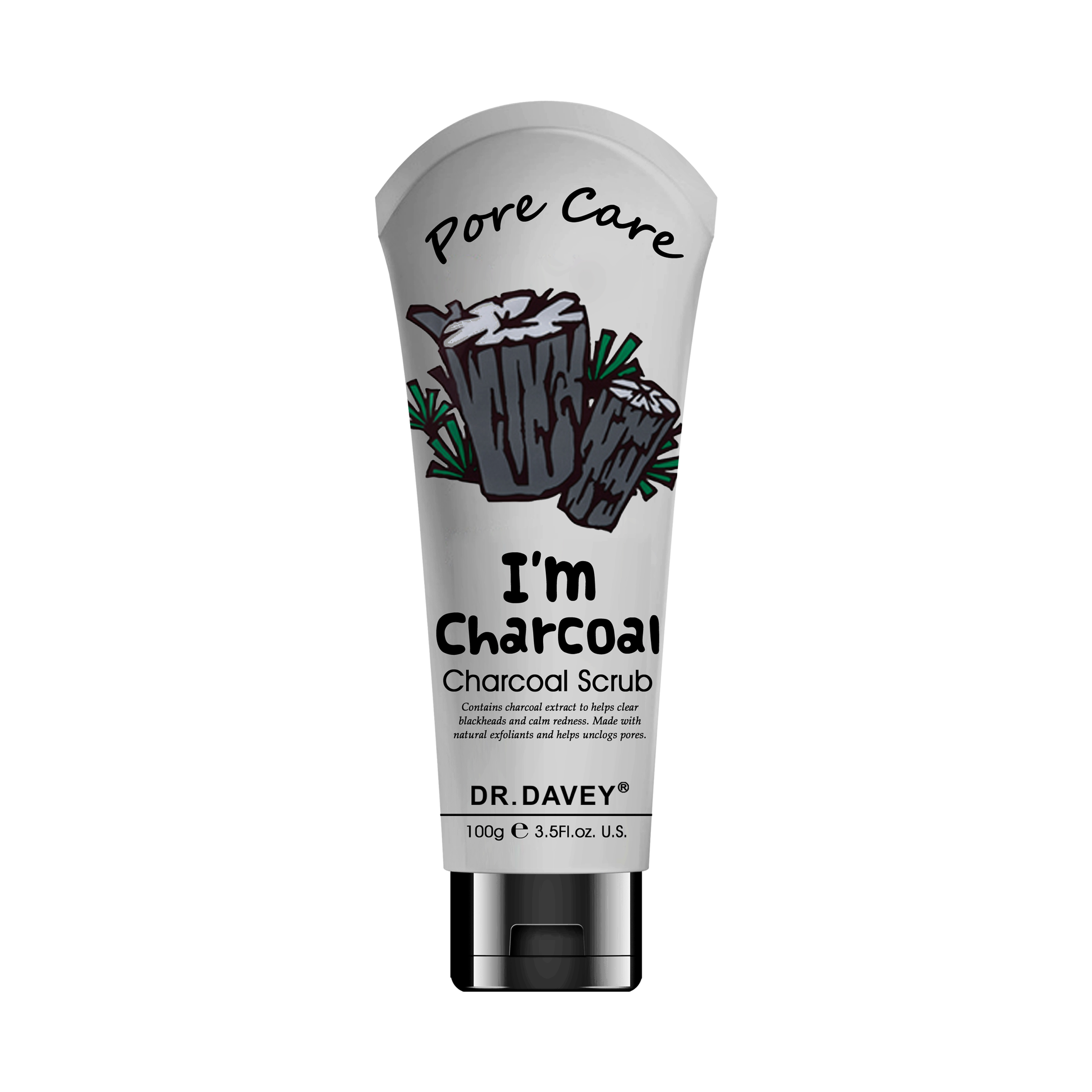 DR.DAVEY charcoal scrub DV-6304