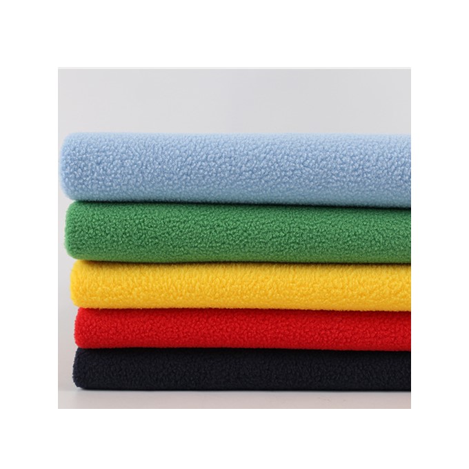 Can be customized single fleece knitted fabric, pull wool rush clothing, home clothing fabric