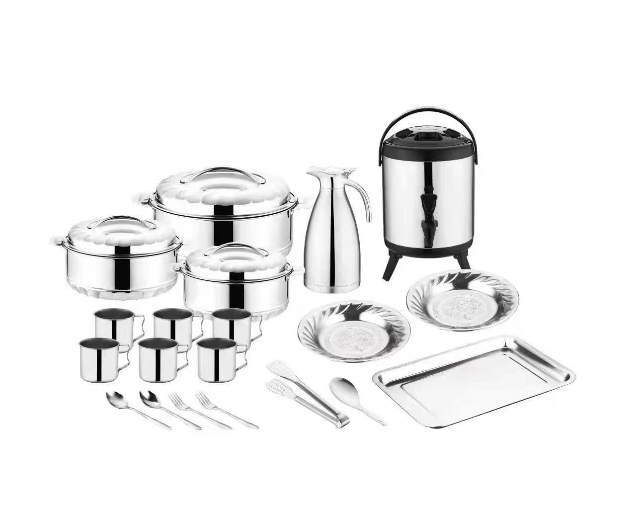 Stainless Steel 20 Set