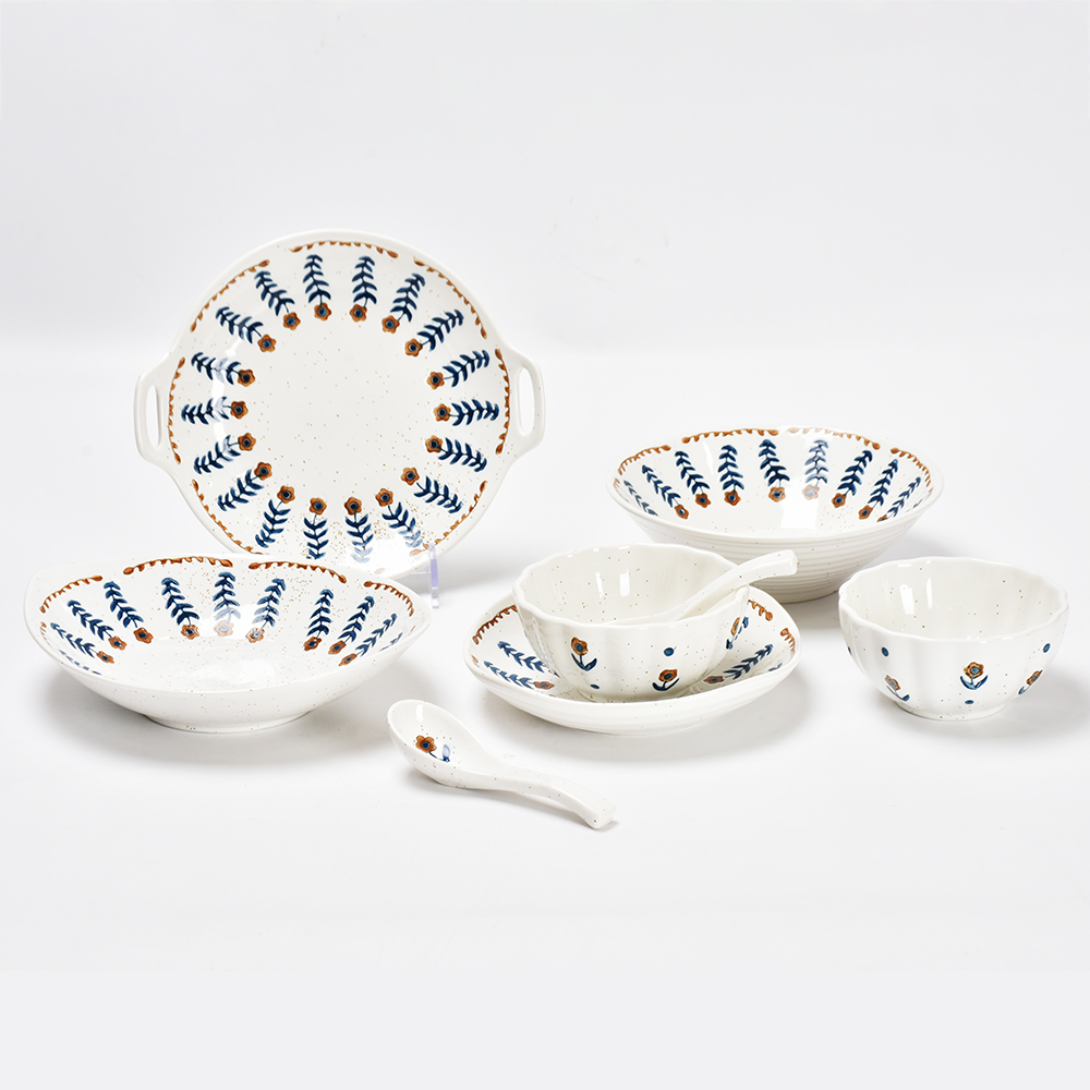 Easter Party Supplies Flower Decorations Ceramic tableware