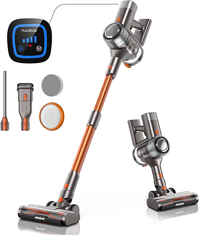 Cordless Vacuum Cleaner, 230W BLDC ,with LED light