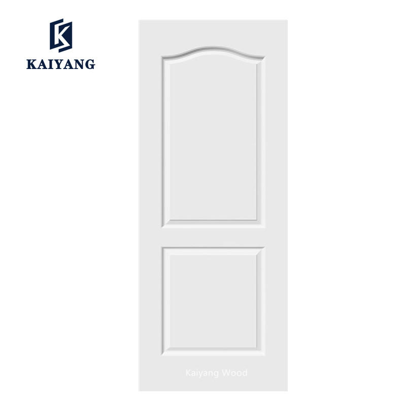 Cheap price interior 2 panel North American white primer MDF molded hollow core door design