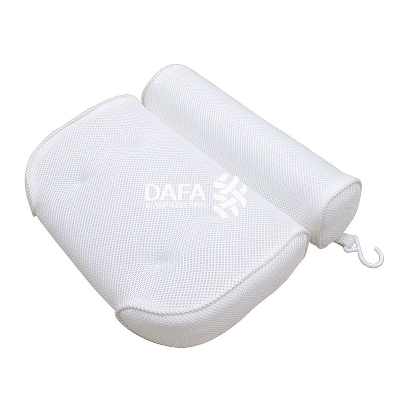 Quick drying comfortable composite body curve bathtub pillow bathtub pillow