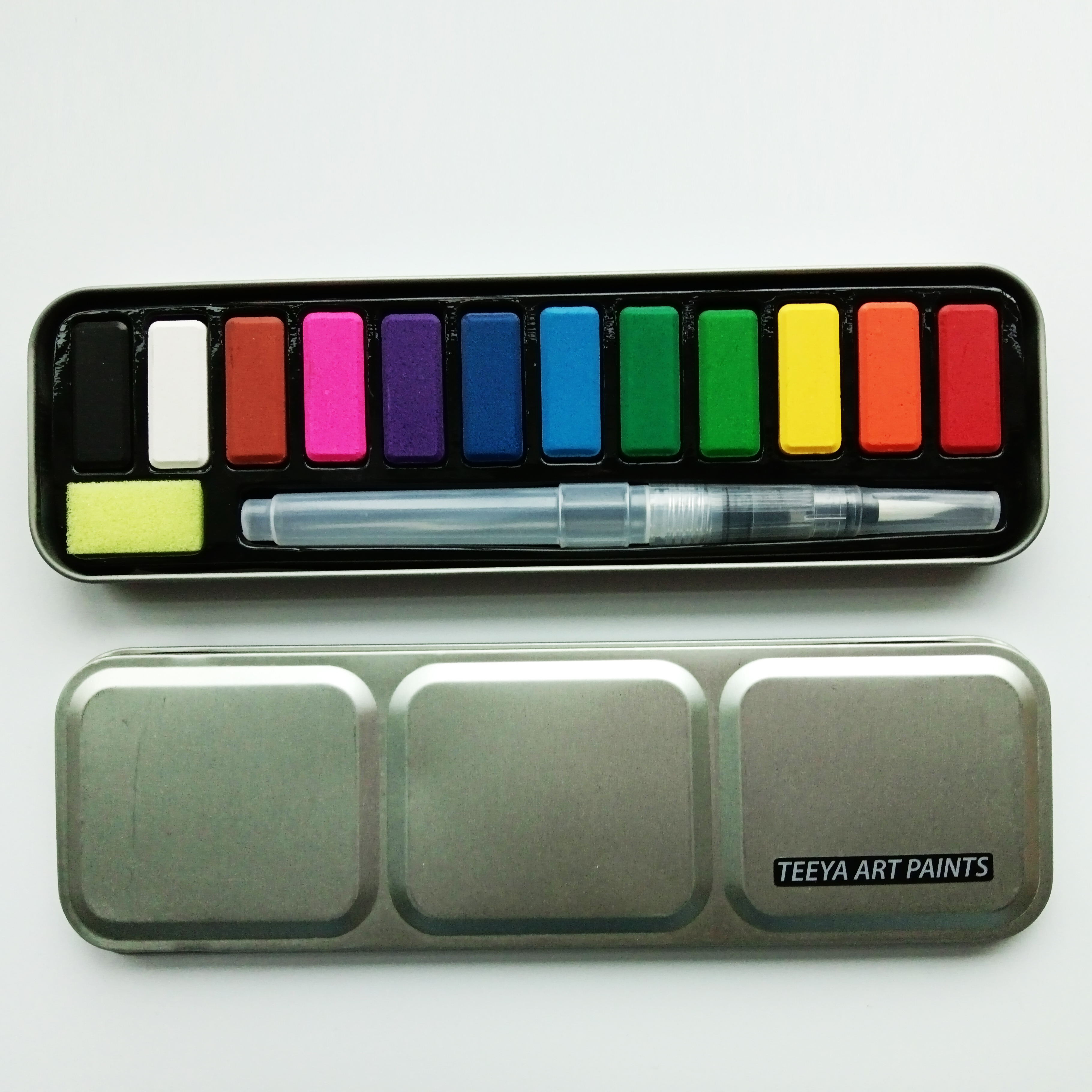 12 Color Watercolor In Tin Box