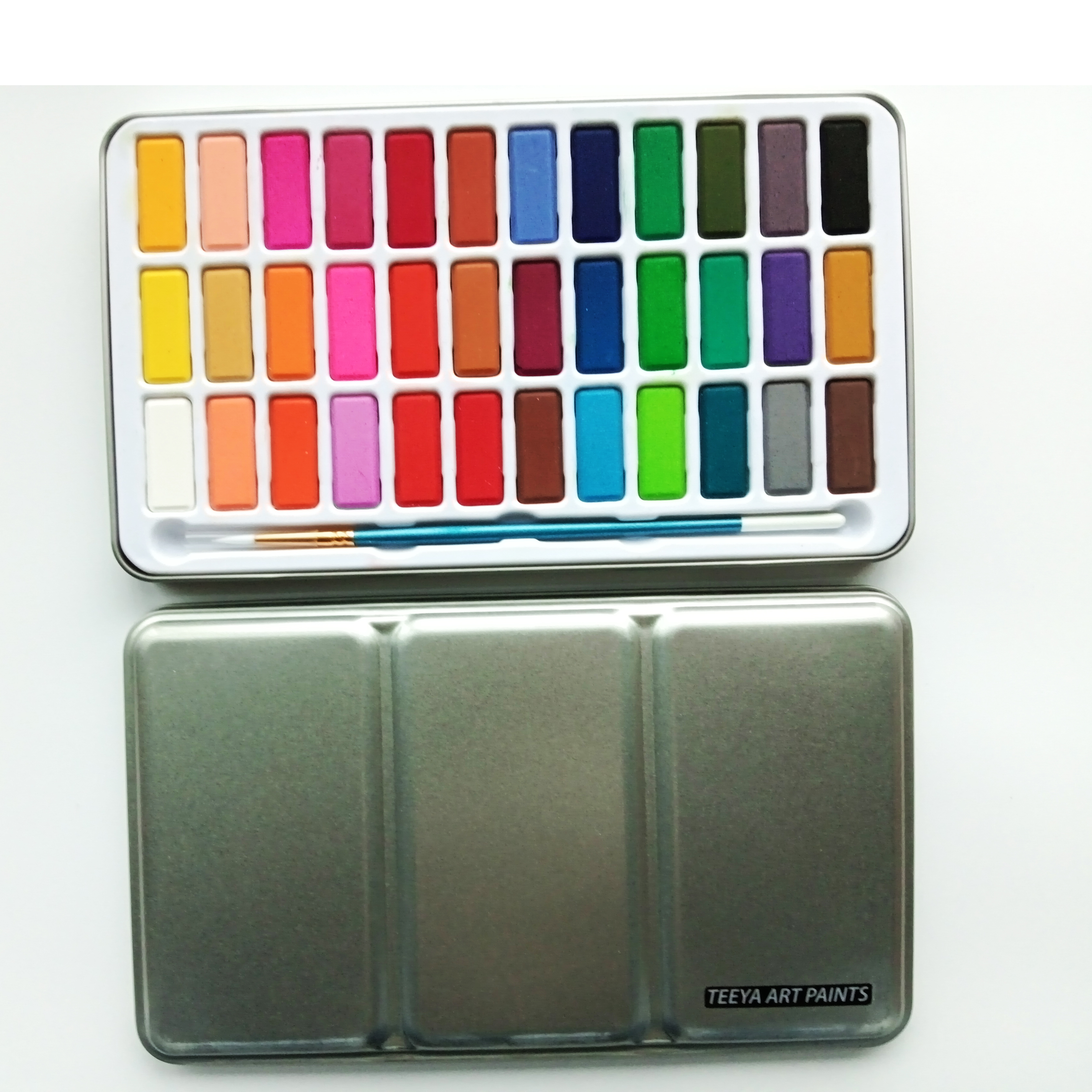 36c Watercolor Set In Tin Box