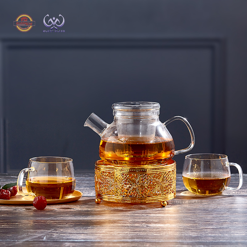 Glass teapot