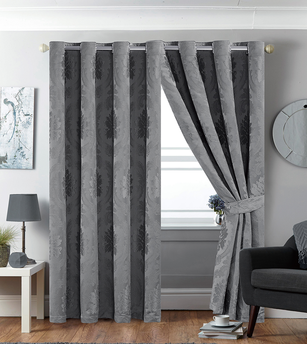 Jacquard curtain