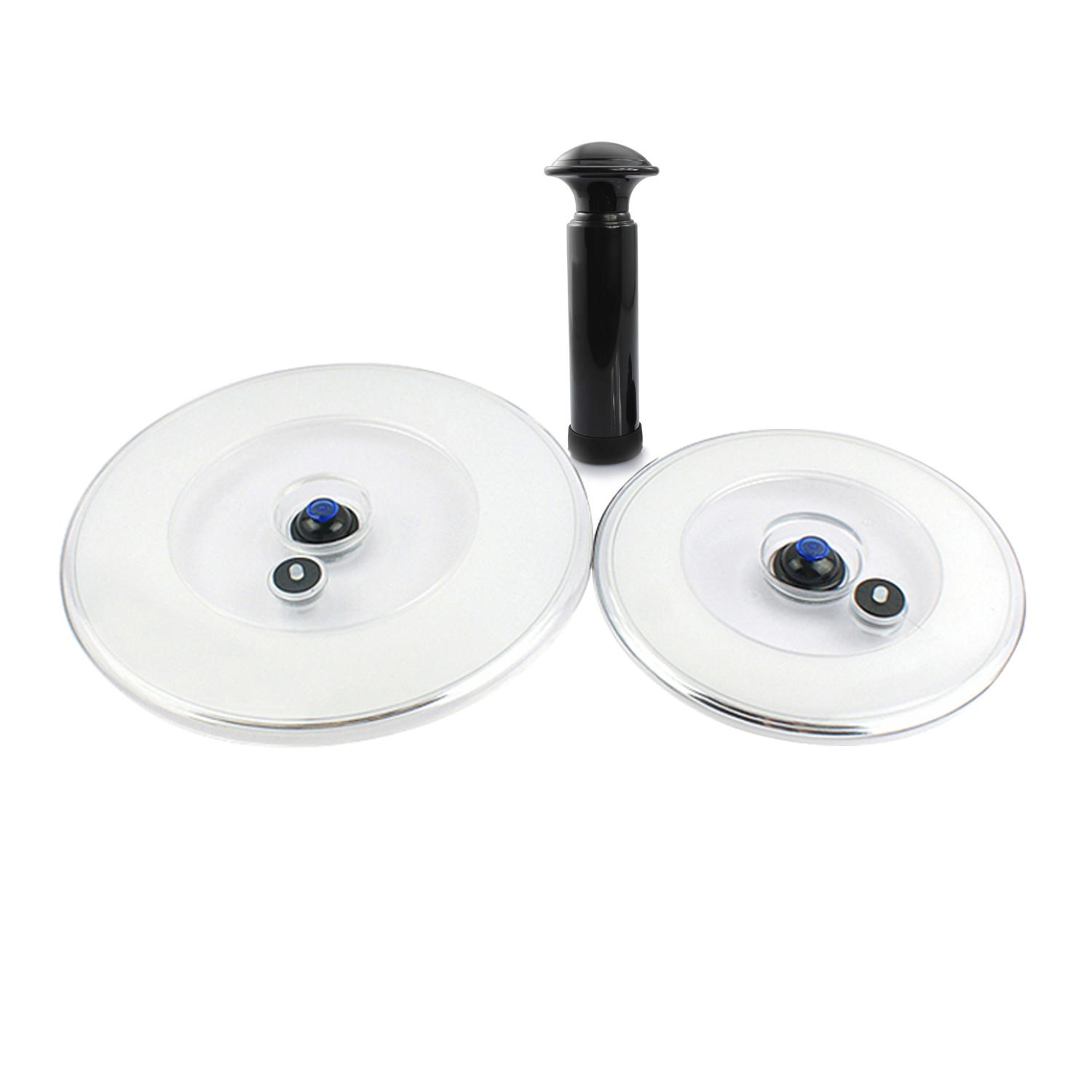 Multifunctional vacuum lid with pump (size L)