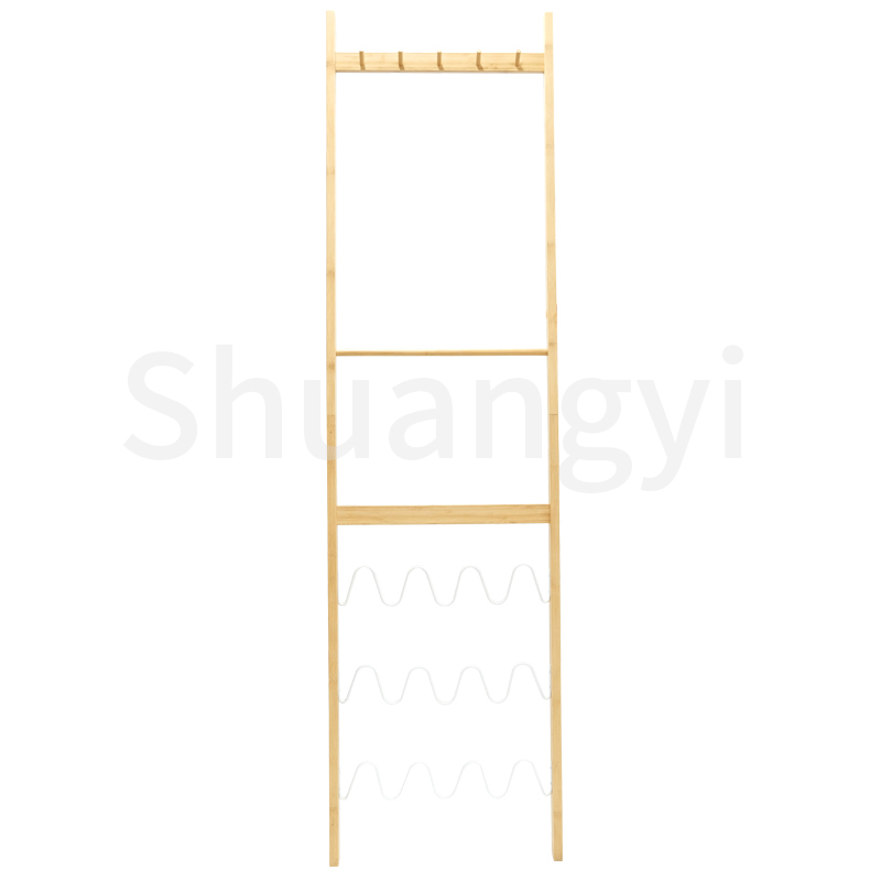 Bamboo shoe rack