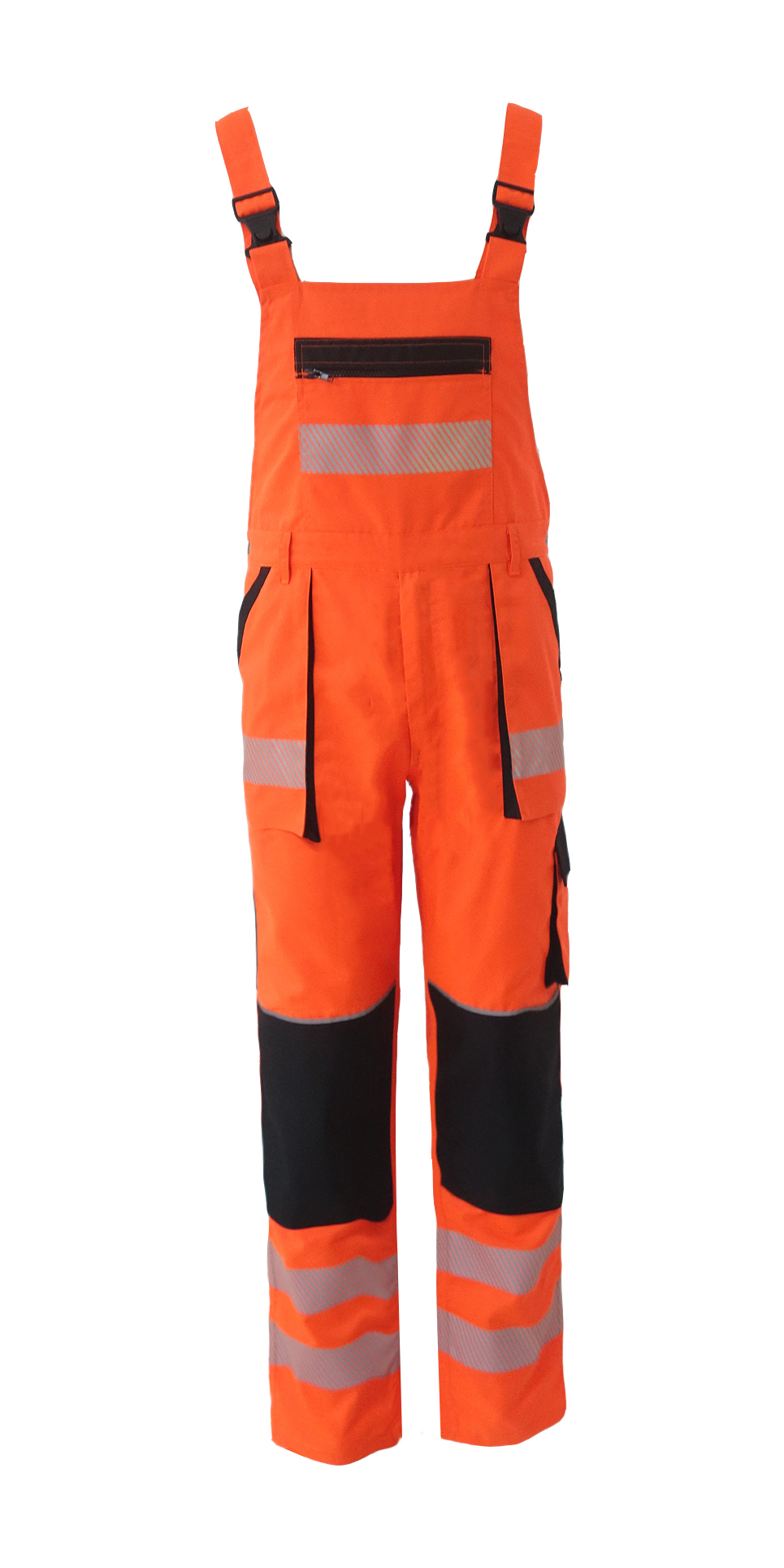 Fluorescent Orange Bibpant