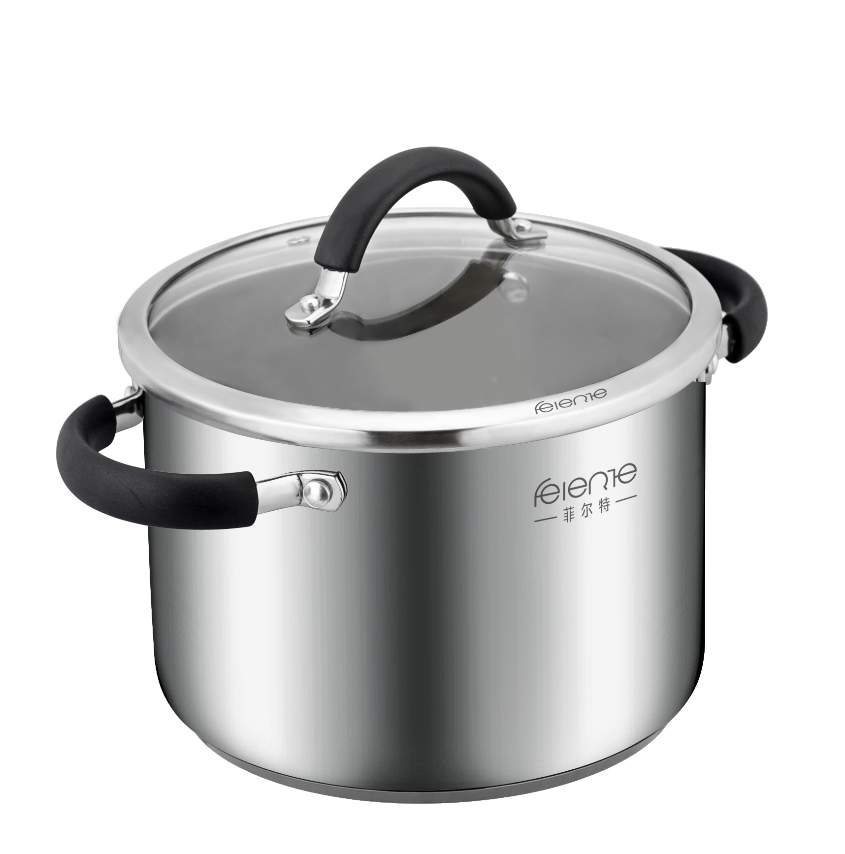 Stainless steel soup pot