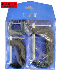 3pcs G / C clamp set