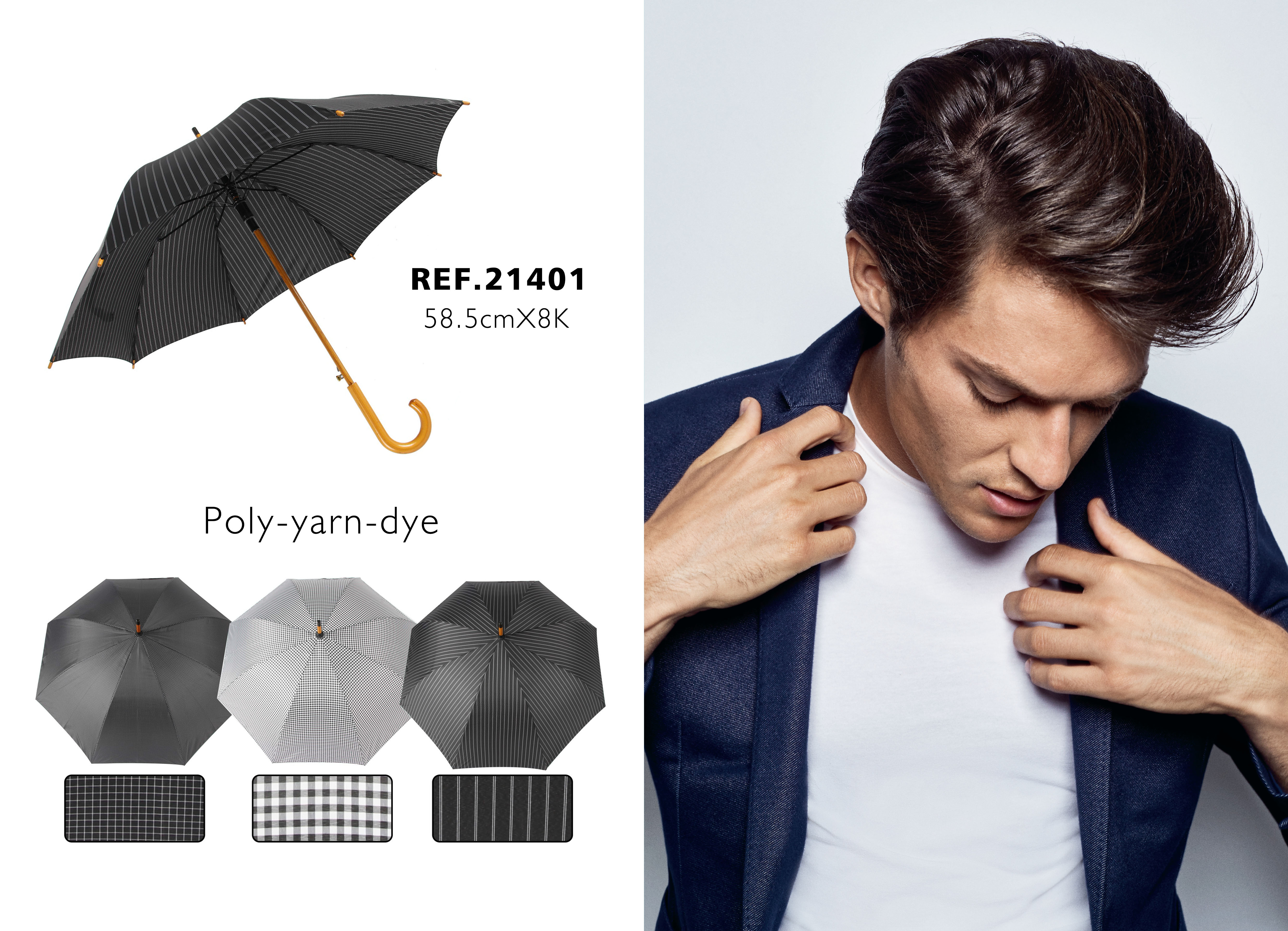 Gent stick umbrella