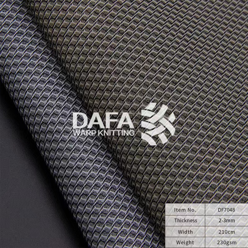 Polyester warp knitted automobile cushion fabric breathable 3D air mesh
