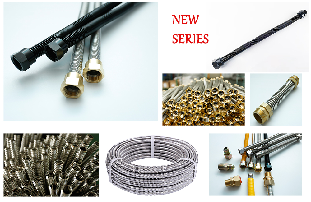 stainless steel corrugatedd flexible tube hose pipe for water