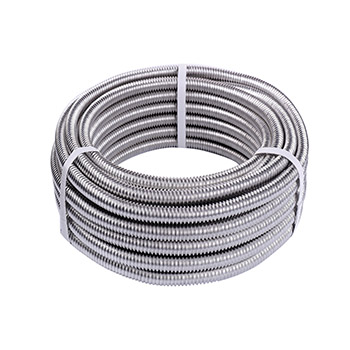 Corrugated stainless steel tubing