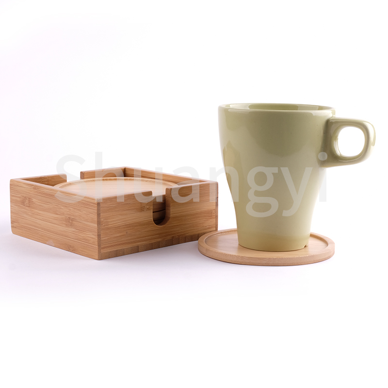 Bamboo cup mat