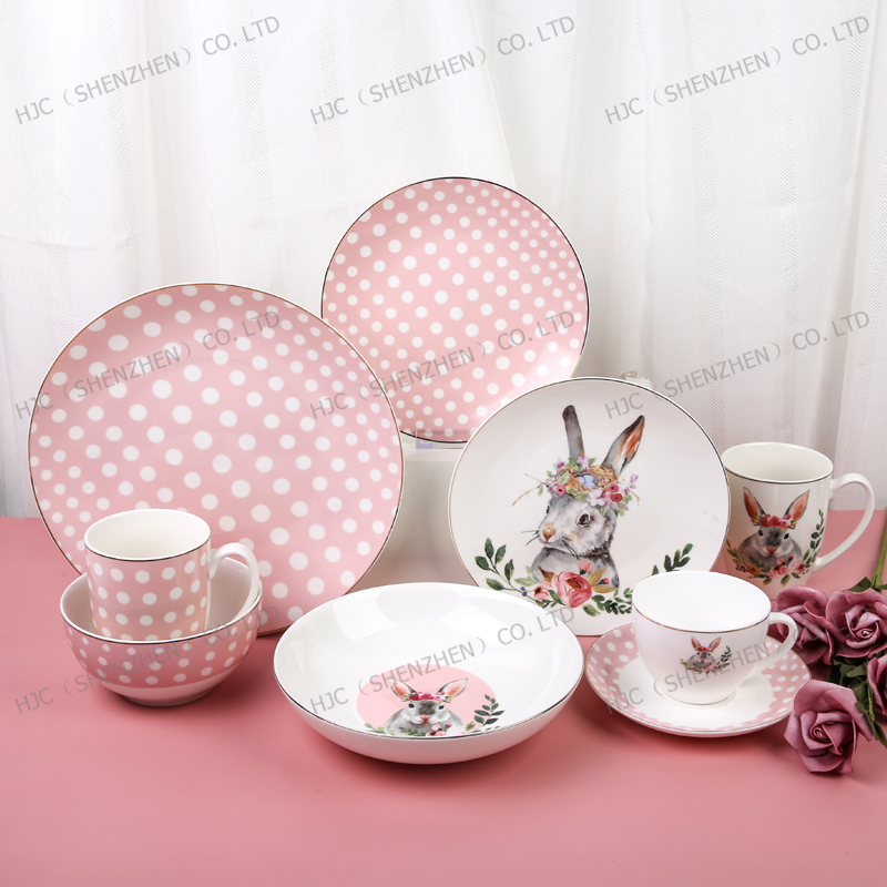 SHENZHEN HJC CO.,LTD – White dinnerware 2