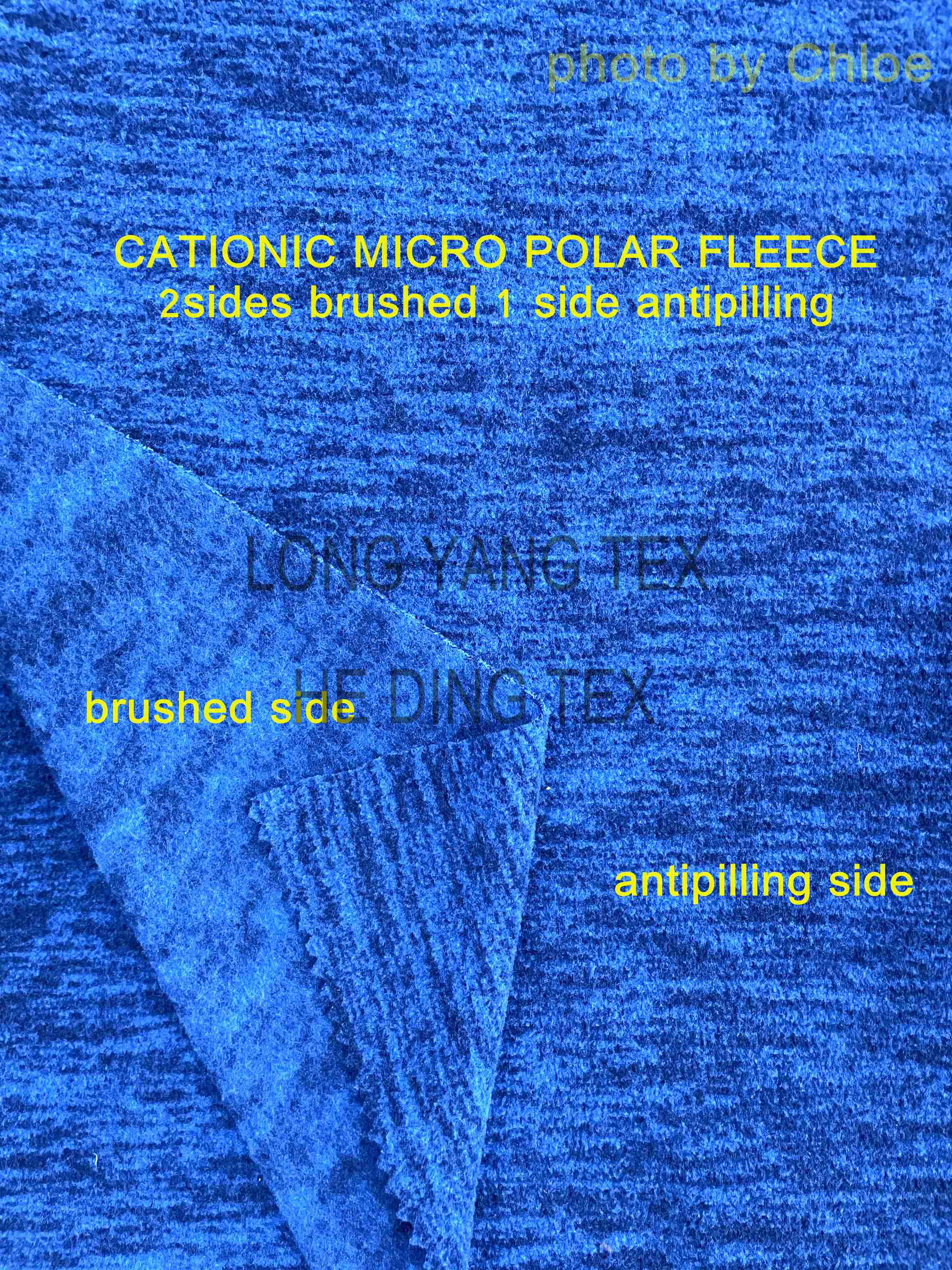 Cationic Micro Polar Fleece