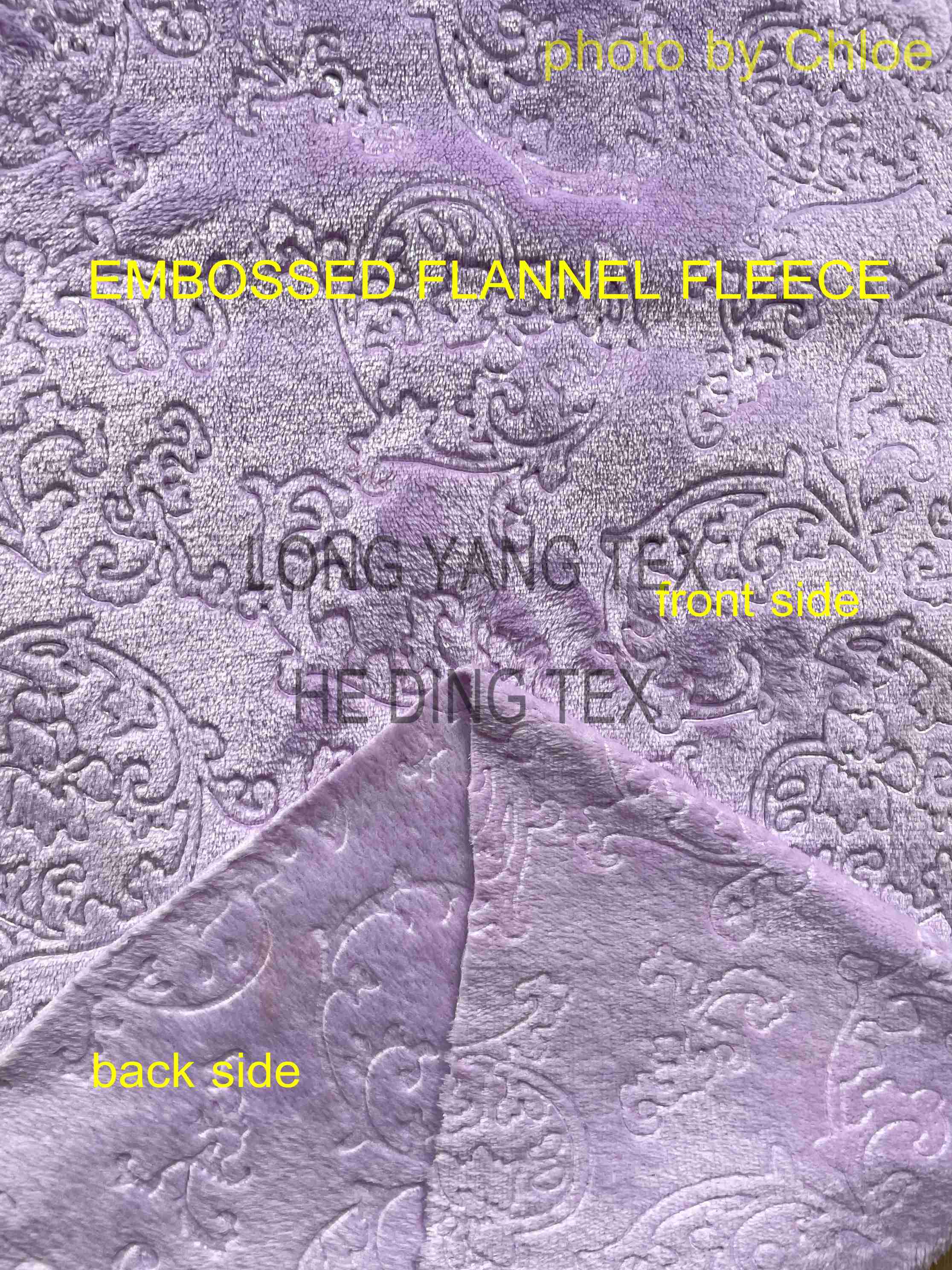 Embossed Flannel Fleece
