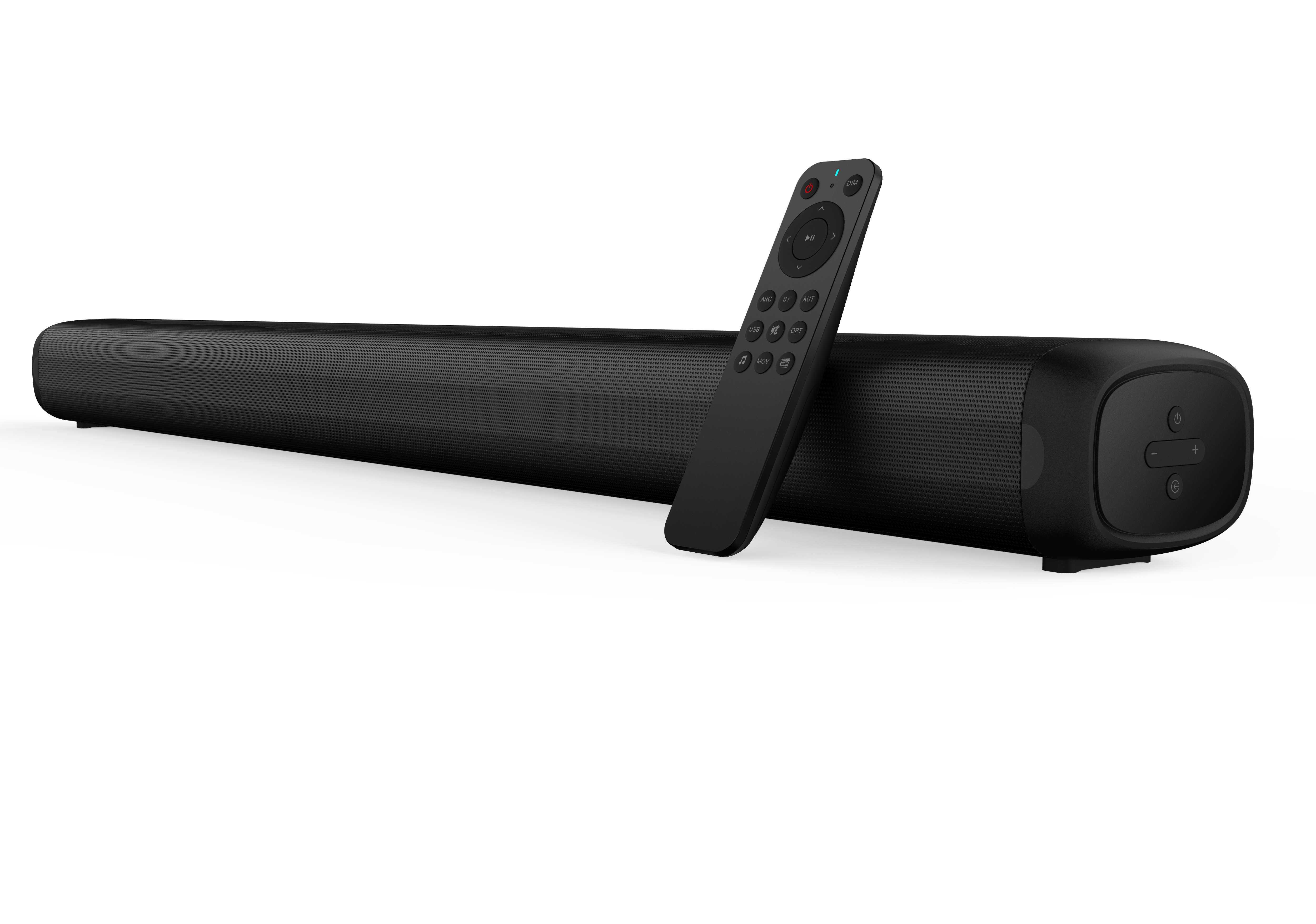 2.1CH Sound Bar with Built-in Subwoofer, 36 Inch 90W BT 5.0, Surround Sound System for Home Theater