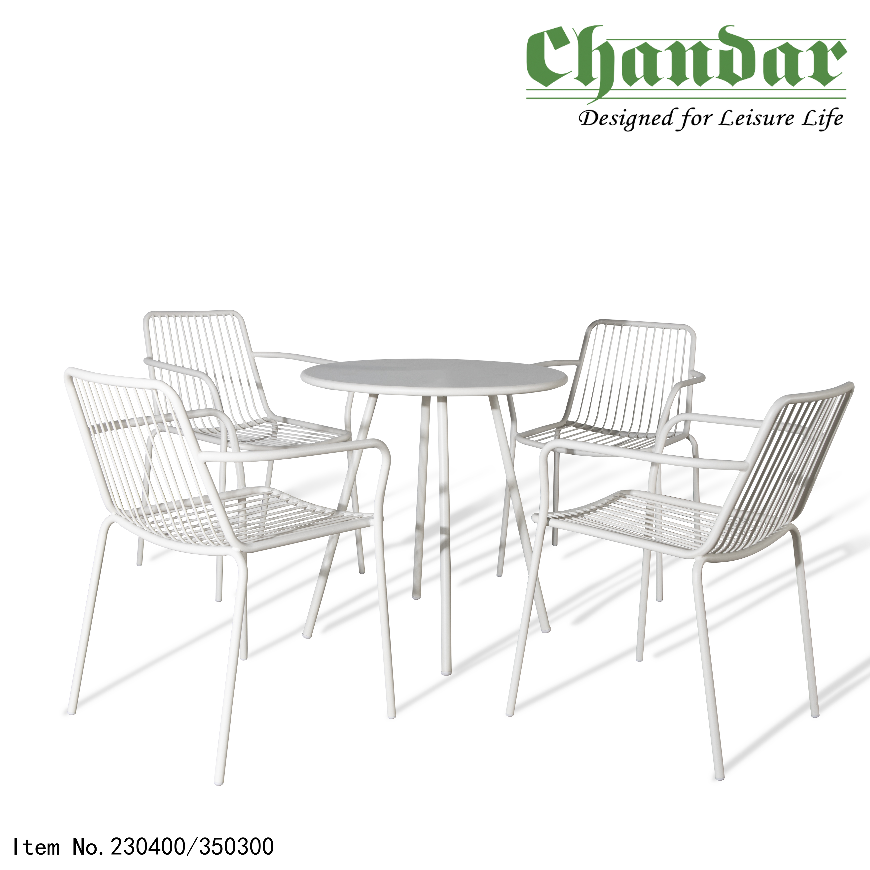 Garden Furniture Steel Patio Set