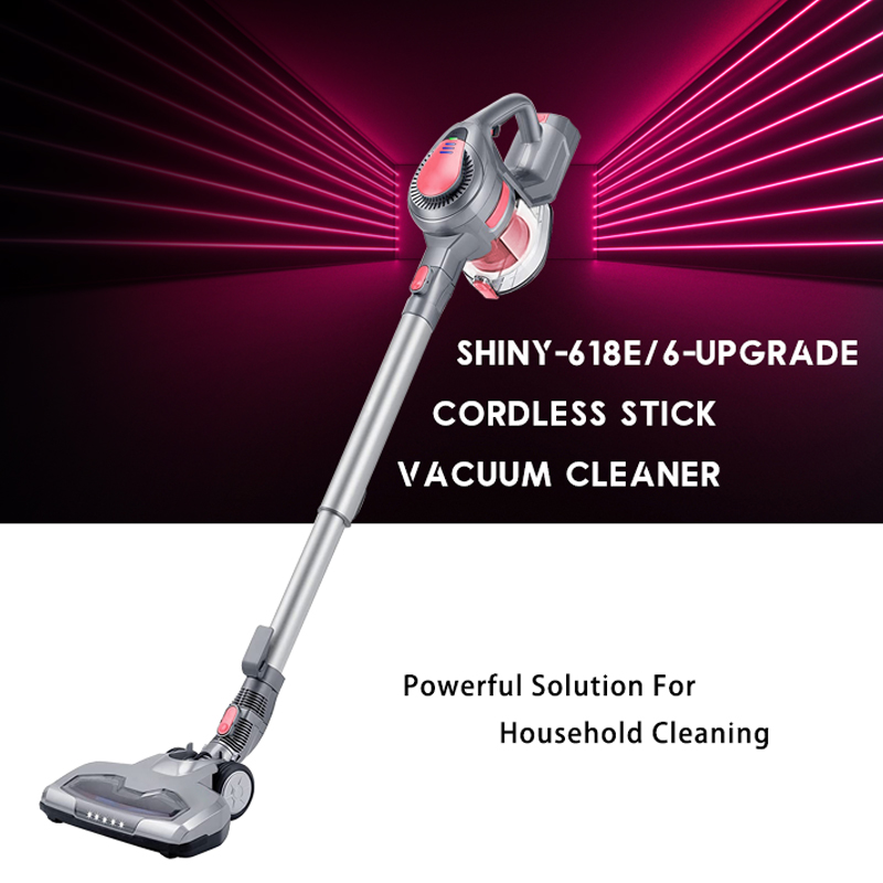 Shiny XL-618E/6 Powerful Suction Handheld Wireless Vacuum Cleaner
