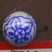 Porcelain beads