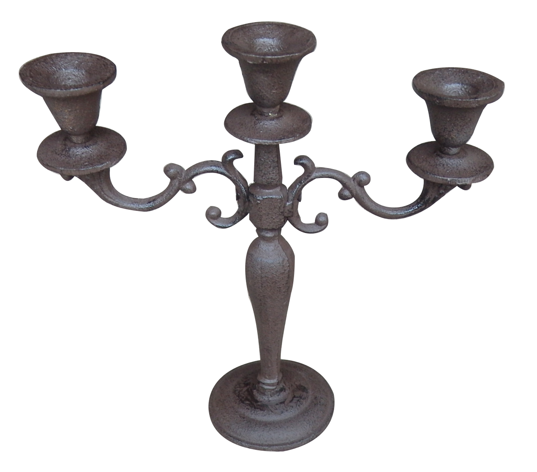 Cast Iron Candle Holder