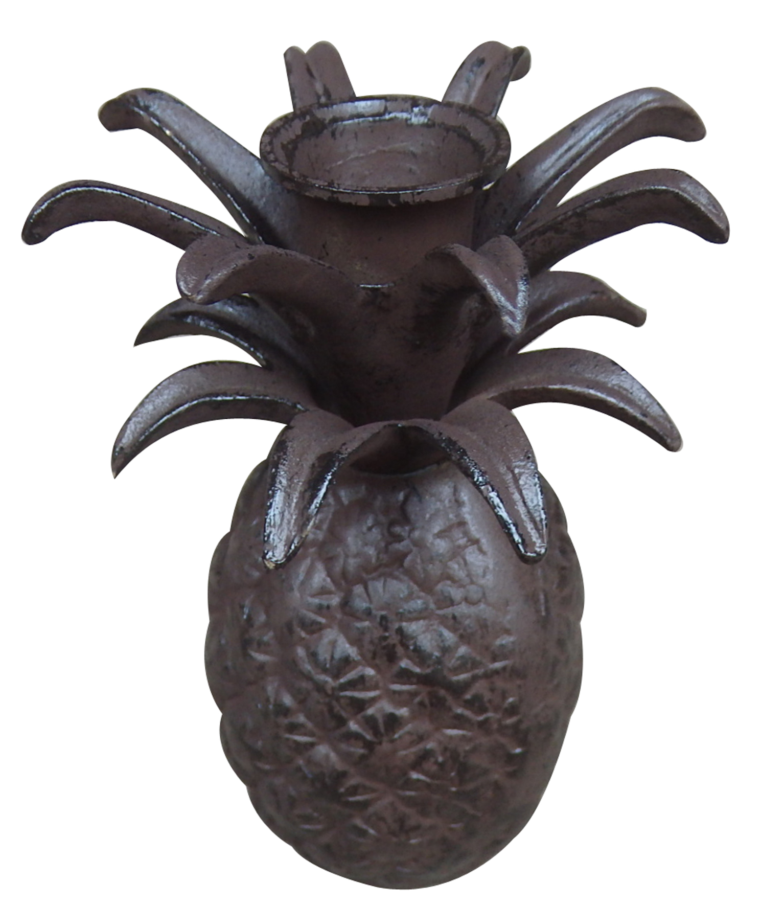 Cast Iron Pineapple Candle Holder
