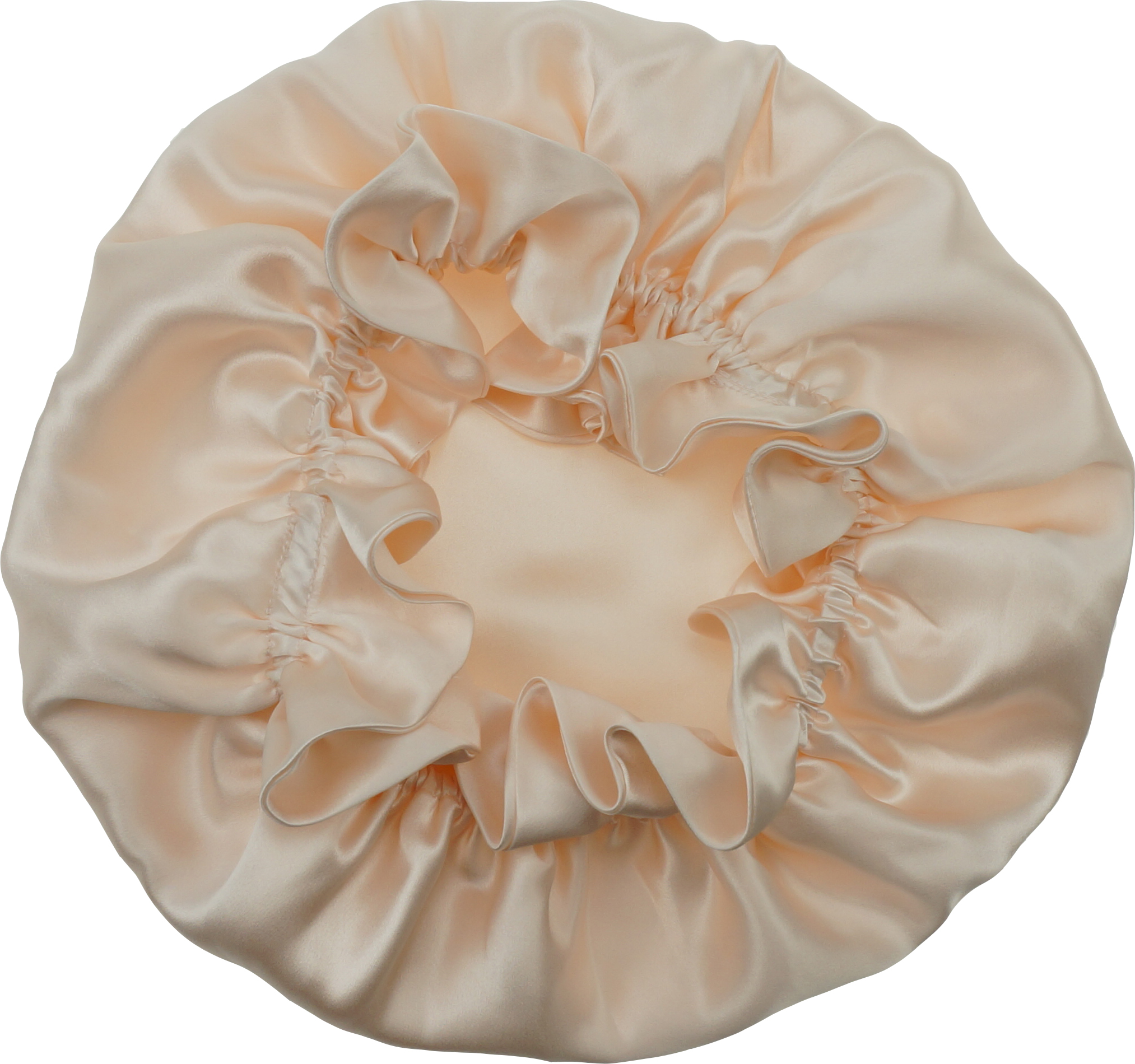 Double Layer 100% Mulberry Silk Sleep Cap Hair Bonnets Sleep Bonnet