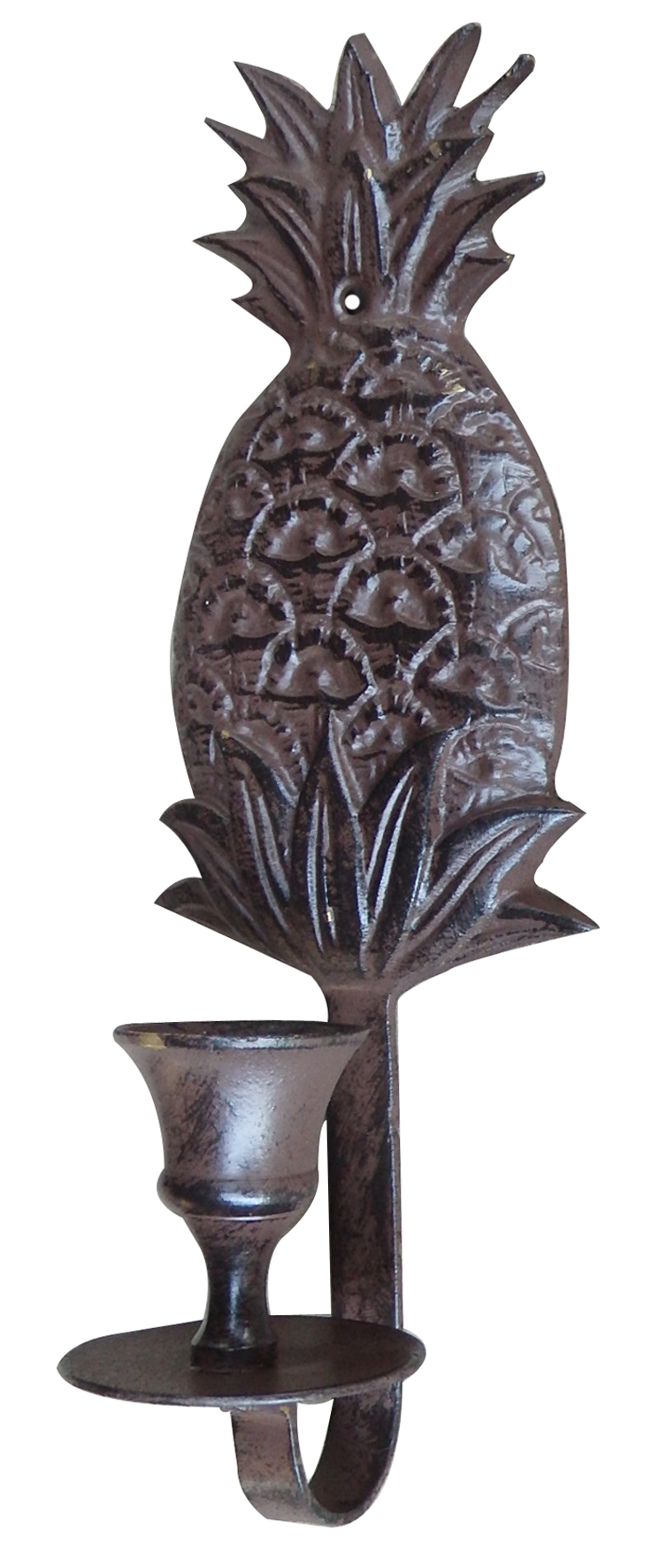 Cast Iron Pineapple Candle Holder