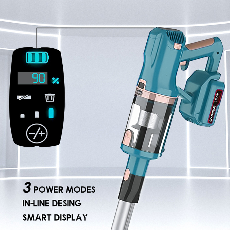 Shiny XL-628B 2022 7-in-1 Cordless Stick Vacuum Cleaner With 3 Suction Modes For Carpet Cleaning
