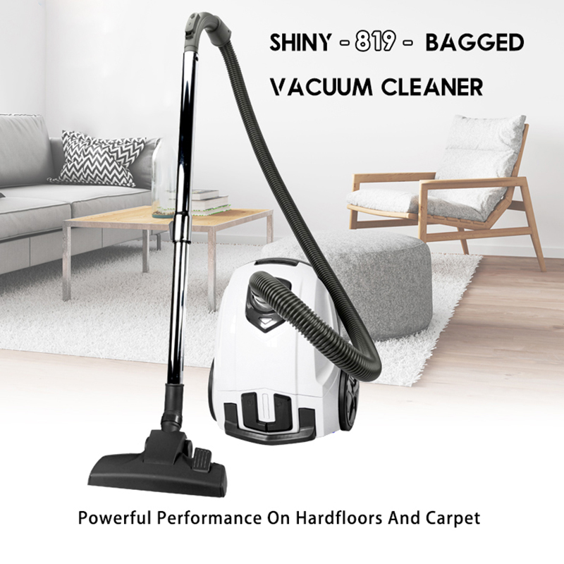 Shiny XL-819 Lightweight For Carpets And Hard Floors Bagged Canister Vacuum Cleaner