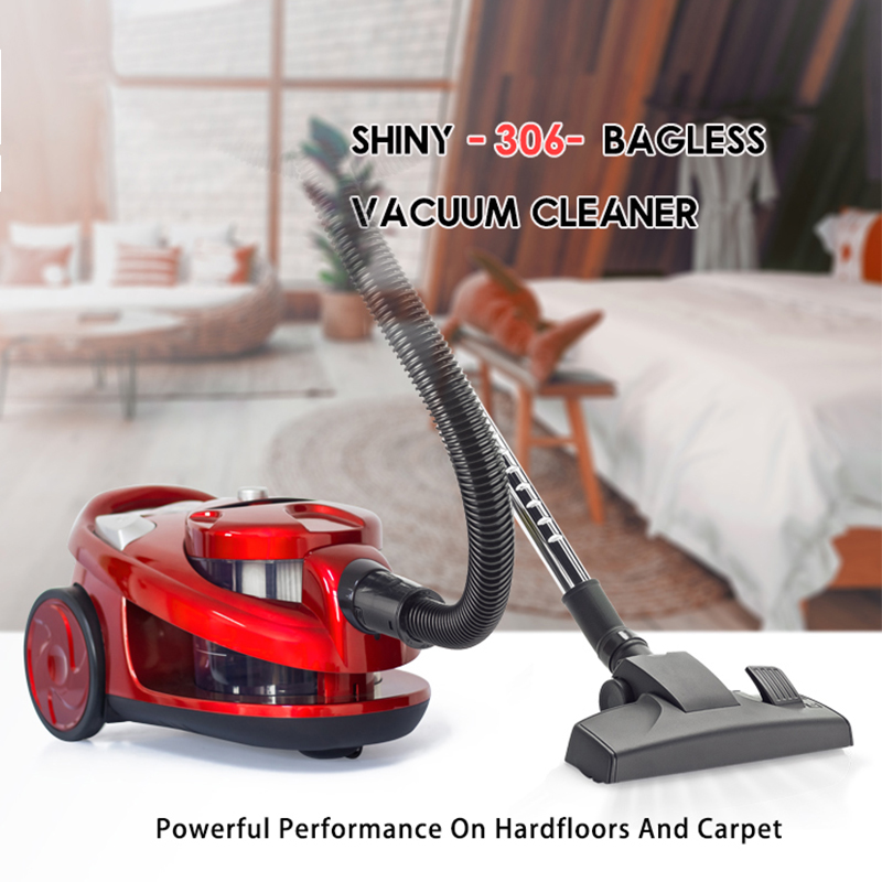 Shiny XL-306 6 Layers Filtration System Bagless Canister Vacuum Cleaner