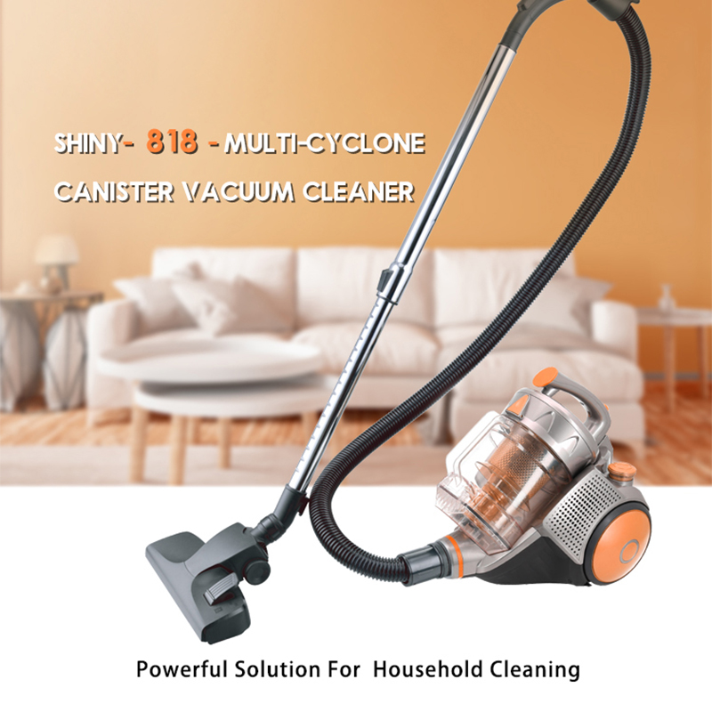 Shiny XL-818 A Energy Efficiency Rating Multi Cyclone Bagless Canister Vacuum Cleaner