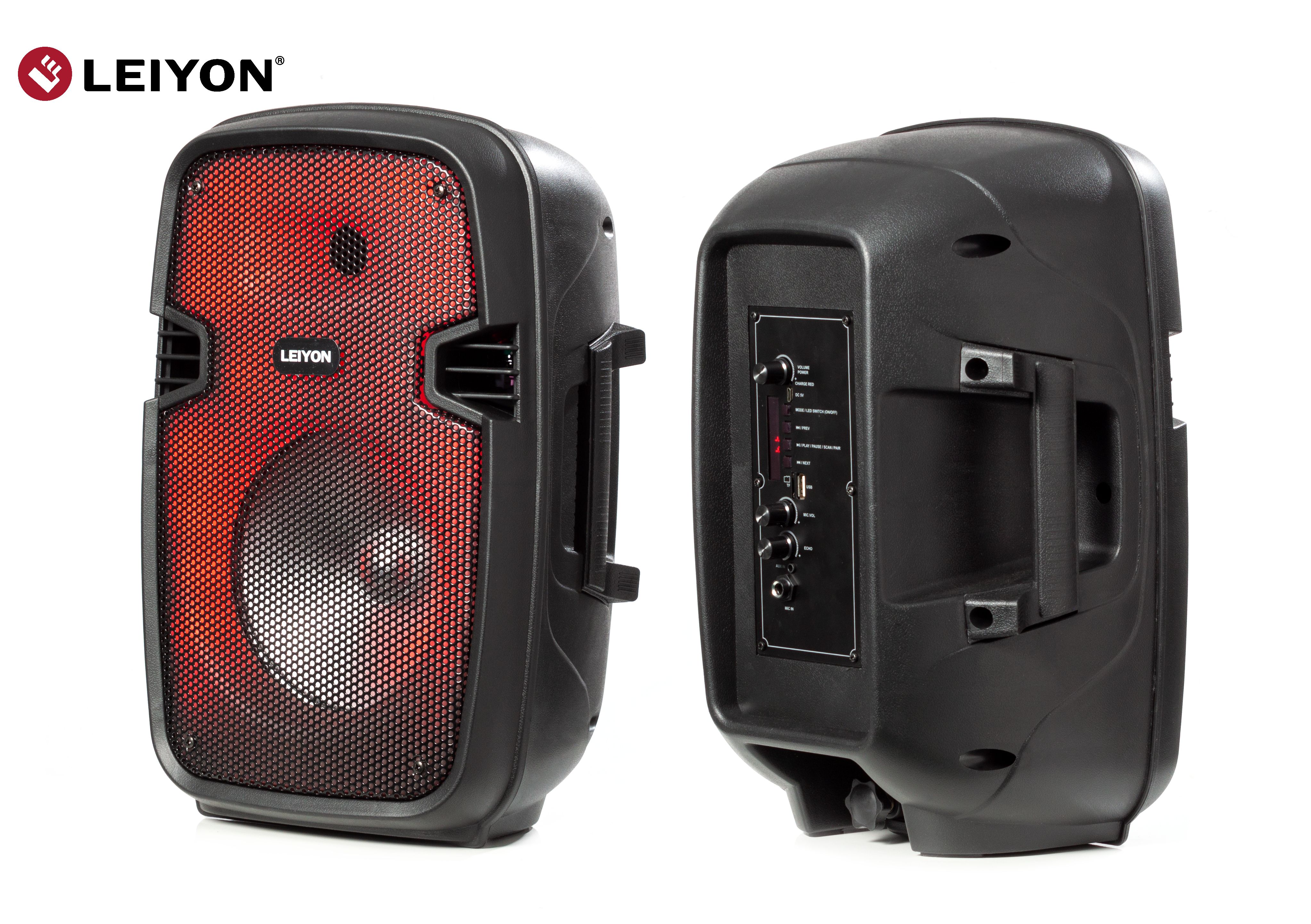 8 inch audio Karaoke trolley Bluetooth dj speaker