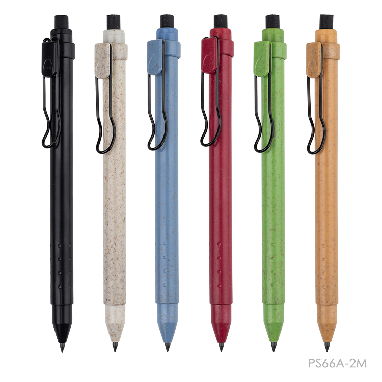 Wheat Straw Retractable Eternal Pencil