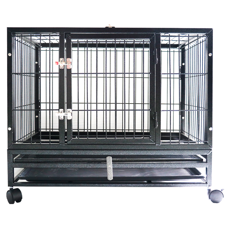 Heavy duty dog cage