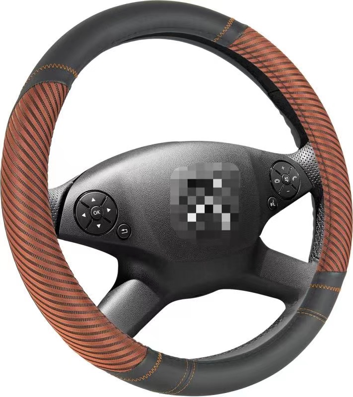 Summer ice silk anti-skid steering wheel cover