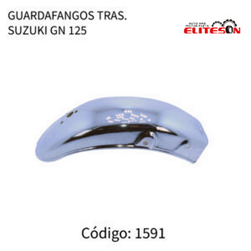 Motorcycle Rear Fender/GUARDABARRO TRASERO/GUARDAFANGO TRAS. GN125