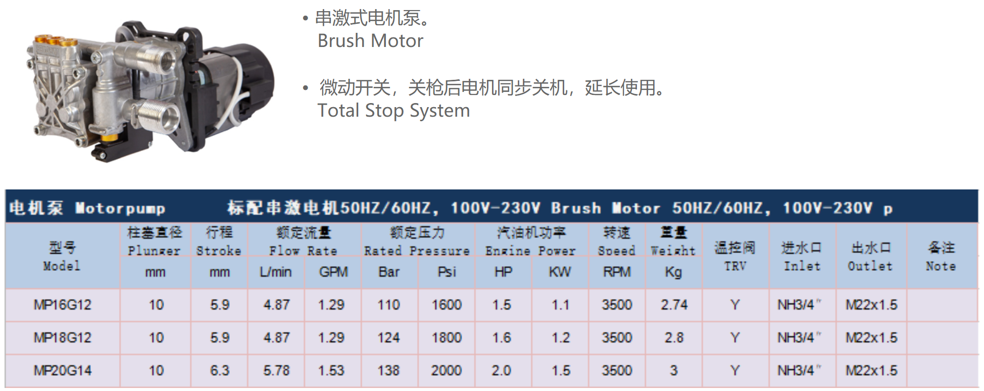Brush Motor
