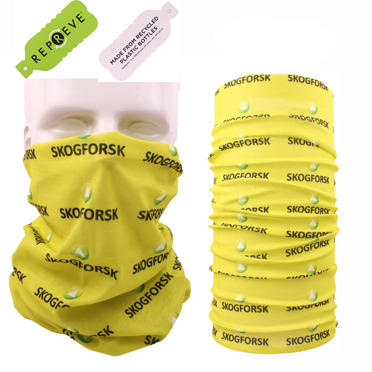 Tube Scarf Magic Neck Gaiter Bandana with RPET Recycled polyester customed for promotion